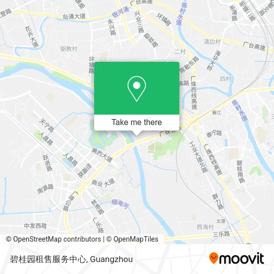 碧桂园租售服务中心 map