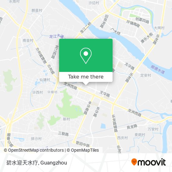 碧水迎天水疗 map