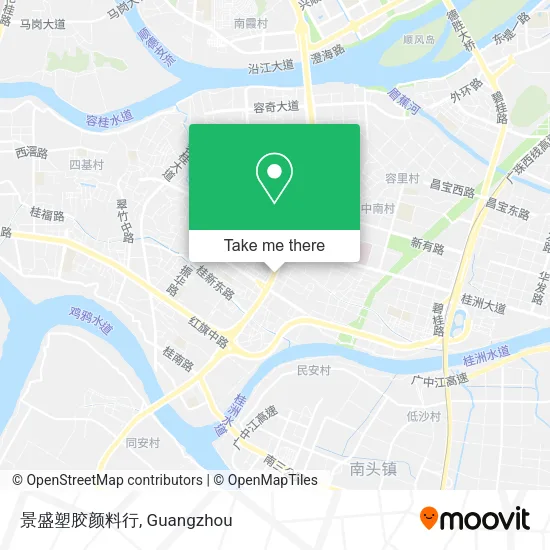 景盛塑胶颜料行 map
