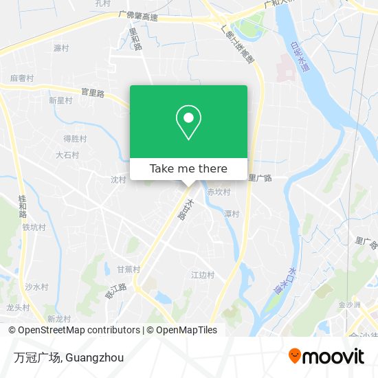 万冠广场 map
