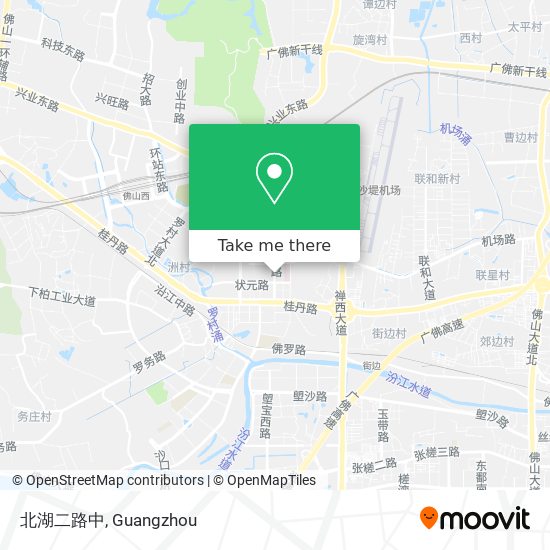 北湖二路中 map