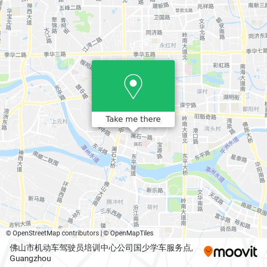 佛山市机动车驾驶员培训中心公司国少学车服务点 map
