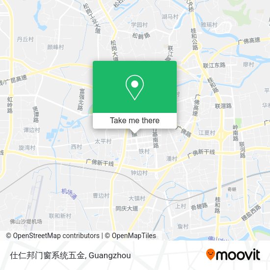 仕仁邦门窗系统五金 map