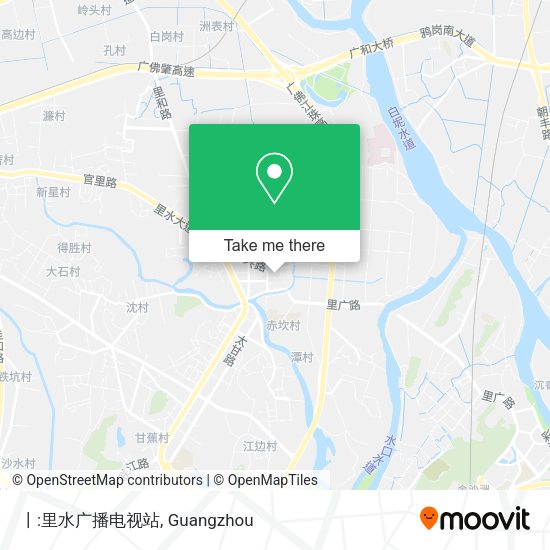 丨:里水广播电视站 map