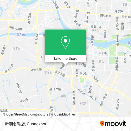 新潮名鞋店 map