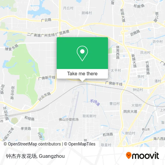 钟杰卉发花场 map