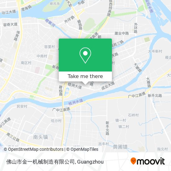 佛山市金一机械制造有限公司 map