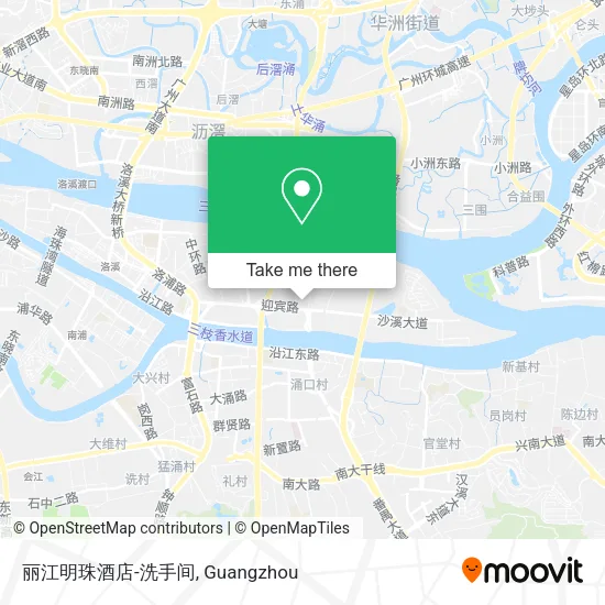 丽江明珠酒店-洗手间 map