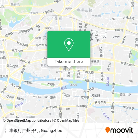 汇丰银行广州分行 map