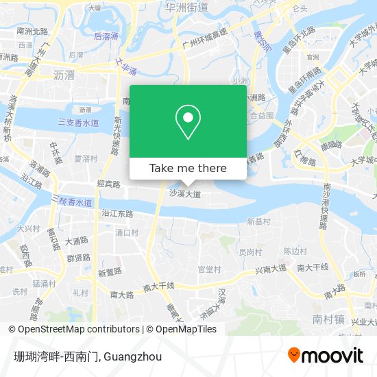 珊瑚湾畔-西南门 map