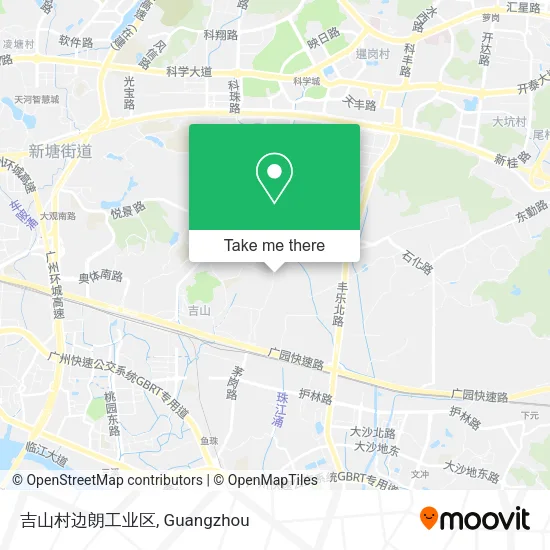 吉山村边朗工业区 map
