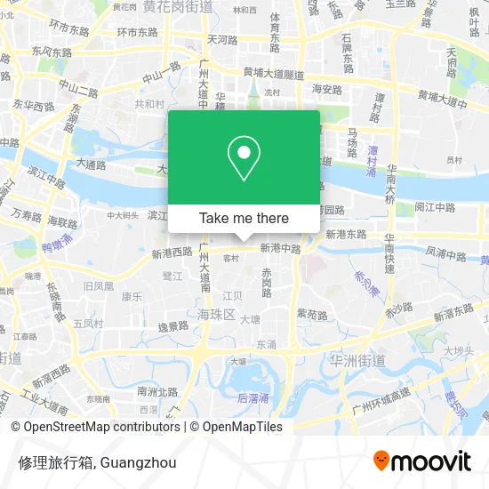 修理旅行箱 map