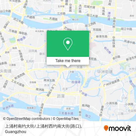 上涌村南约大街/上涌村西约南大街(路口) map