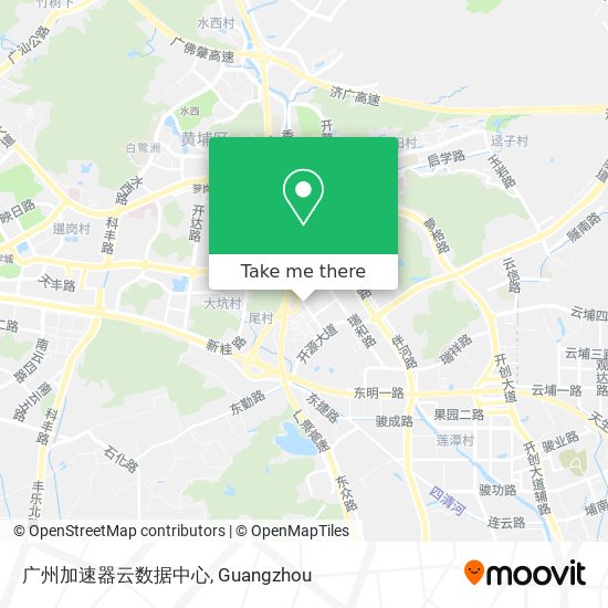 广州加速器云数据中心 map