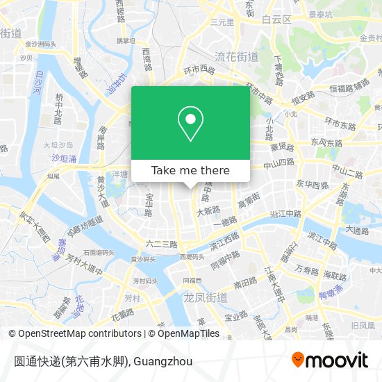 圆通快递(第六甫水脚) map