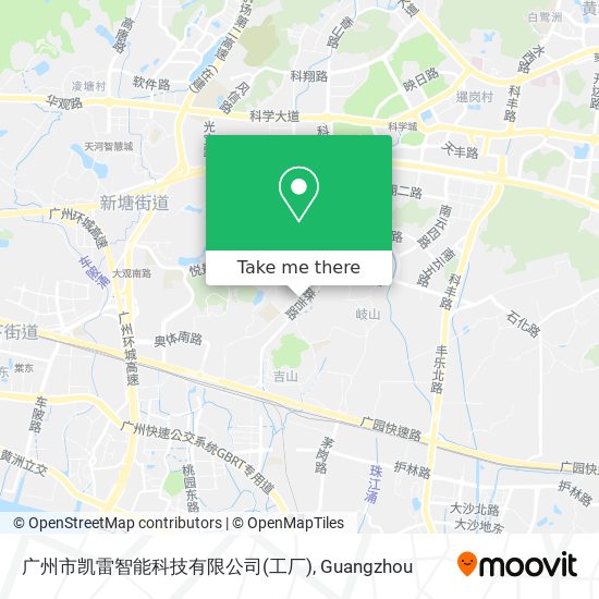 广州市凯雷智能科技有限公司(工厂) map