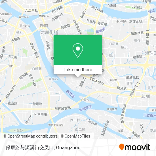 保康路与源溪街交叉口 map