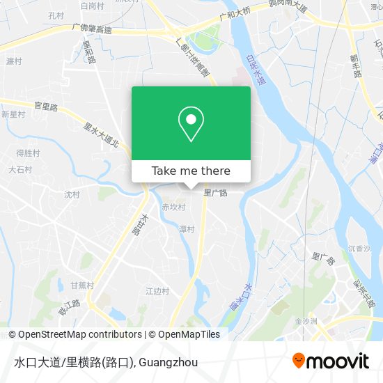 水口大道/里横路(路口) map