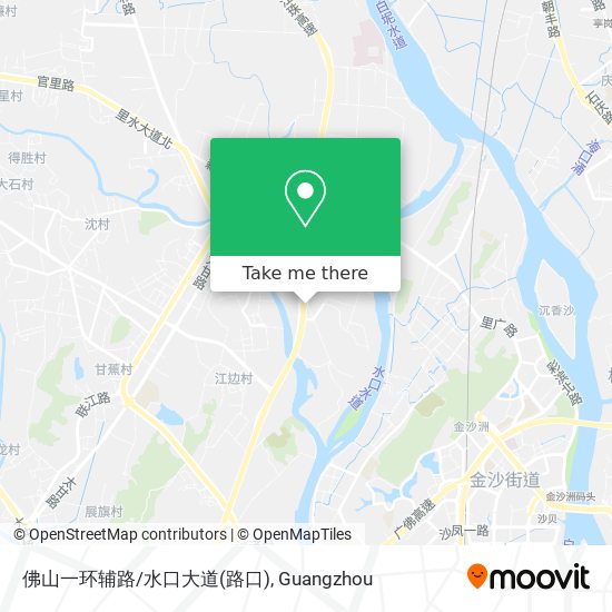 佛山一环辅路/水口大道(路口) map