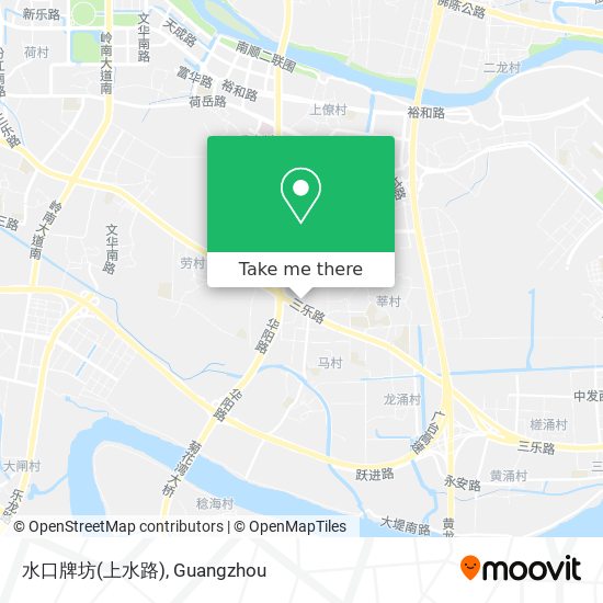 水口牌坊(上水路) map