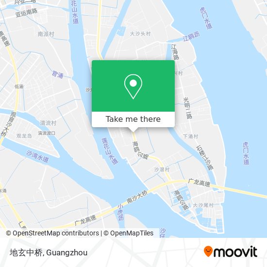 地玄中桥 map