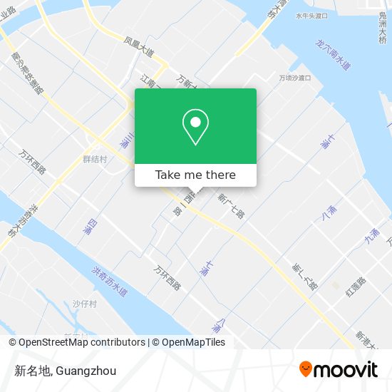 新名地 map