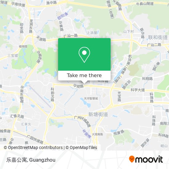 乐嘉公寓 map