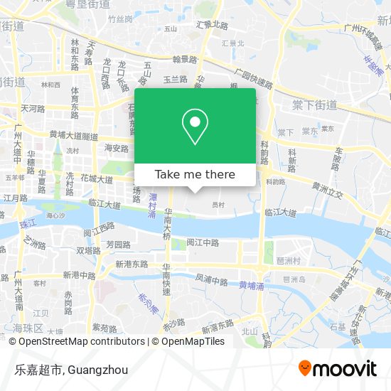 乐嘉超市 map