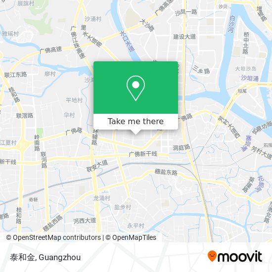 泰和金 map