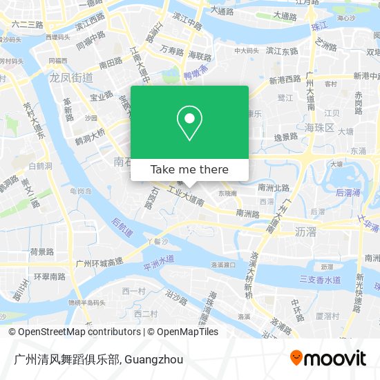 广州清风舞蹈俱乐部 map