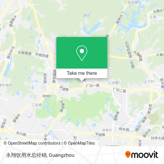 永翔饮用水总经销 map