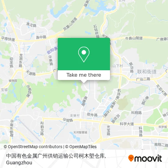 中国有色金属广州供销运输公司柯木塱仓库 map