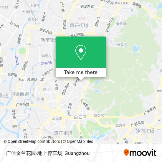 广信金兰花园-地上停车场 map