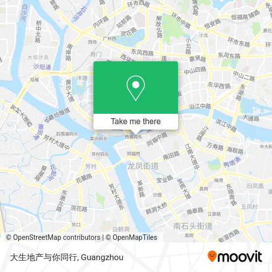 大生地产与你同行 map