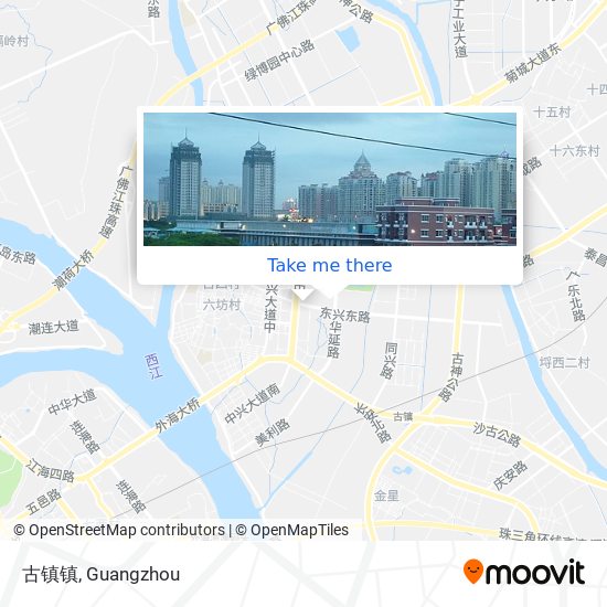 古镇镇 map