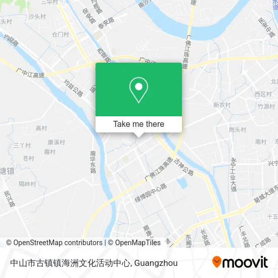 中山市古镇镇海洲文化活动中心 map