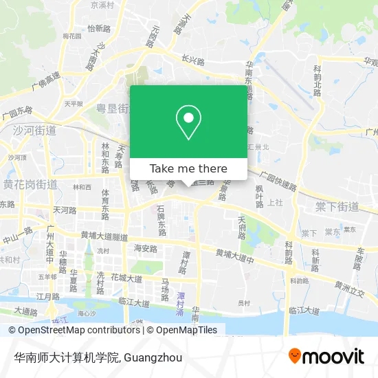 华南师大计算机学院 map