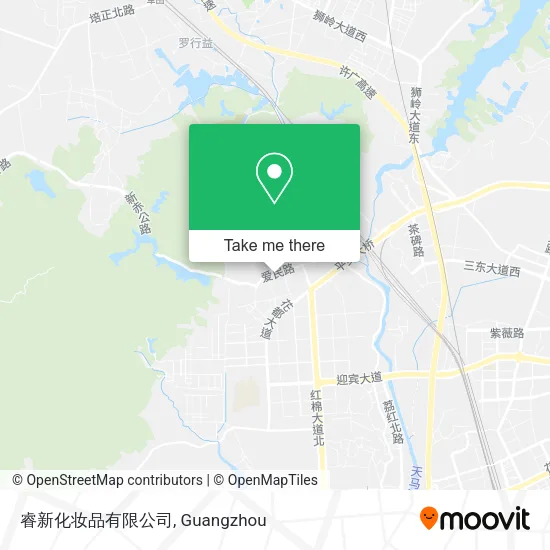 睿新化妆品有限公司 map