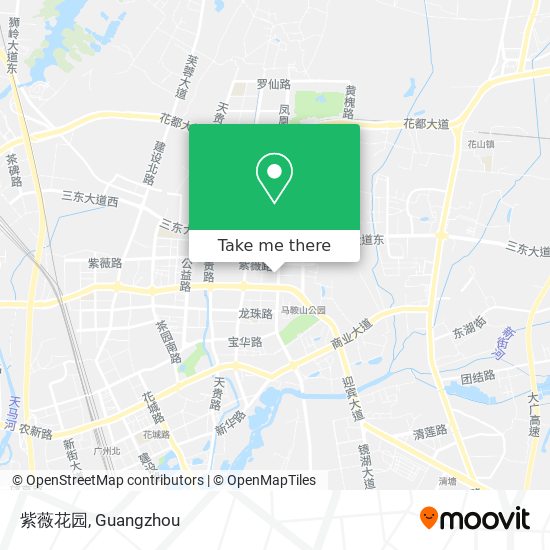 紫薇花园 map