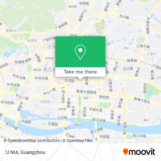 U NIA map