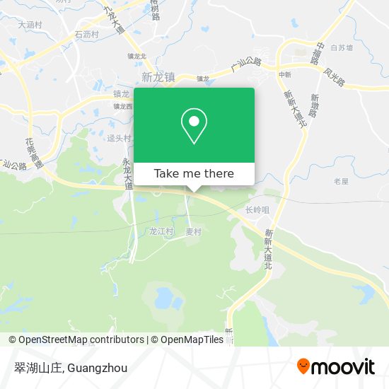 翠湖山庄 map