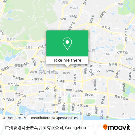 广州香港马会赛马训练有限公司 map