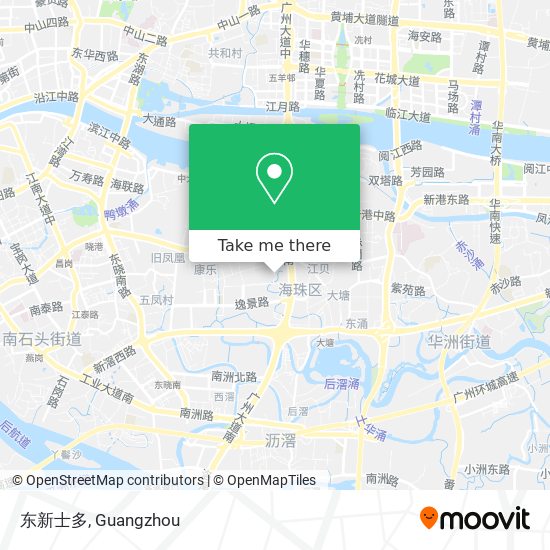 东新士多 map