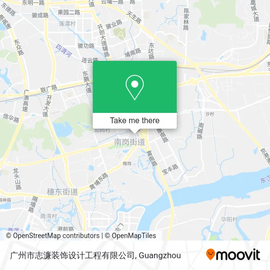 广州市志濂装饰设计工程有限公司 map