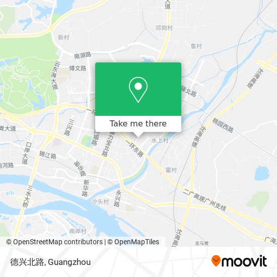 德兴北路 map