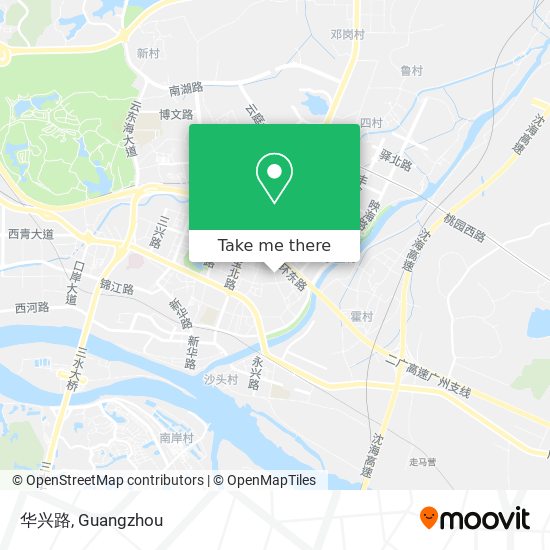 华兴路 map