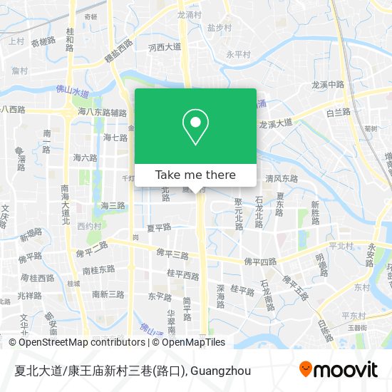 夏北大道/康王庙新村三巷(路口) map