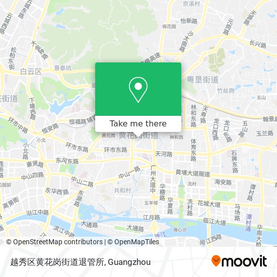 越秀区黄花岗街道退管所 map