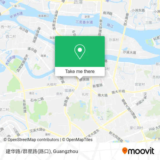 建华路/群星路(路口) map