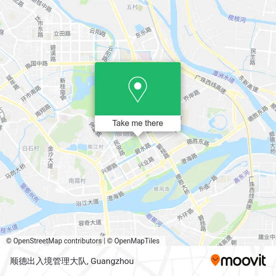 顺德出入境管理大队 map